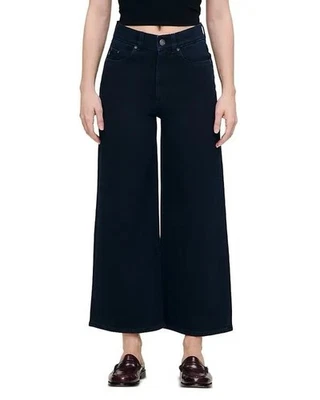 Pantalones al tobillo Citizens of Humanity Hepburn de pierna ancha nuevos con etiquetas en azul marino | Talla 25 Foto 1 de 4