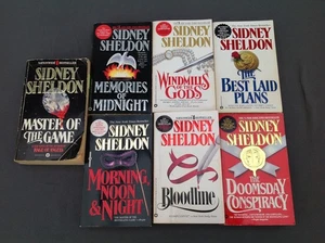 7 Sidney Sheldon Paperbacks - Picture 1 of 17