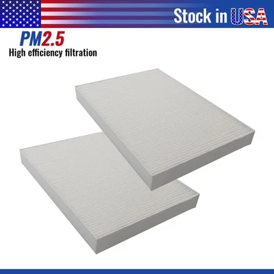 Filtro de aire de cabina de carbono 2 piezas para Dodge Chrysler 300 2005-2008 Charger Challenger Foto 1 de 4