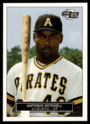 1992-93 Fleer Excel #93 Antonio Mitchell - Image 1 of 2