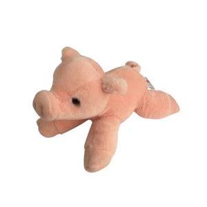 Aurora Pig Stuffed Plush Toy 7" Pink Animal Farm - Picture 1 of 6