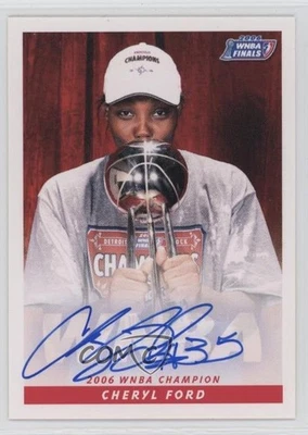 2007 Rittenhouse WNBA Auto WNBA Champion Cheryl Ford Auto - Image 1 of 2