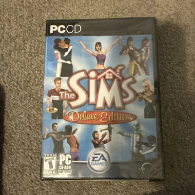 Sims: Deluxe Edition (PC, 2000-2005) factory sealed NEW RARE  - Image 1 of 4