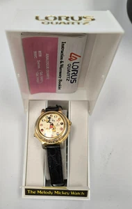Reloj Lorus Cuarzo Vintage Disney The Melody Mickey Mouse Nuevo En Caja Walt Disney - Imagen 1 de 5
