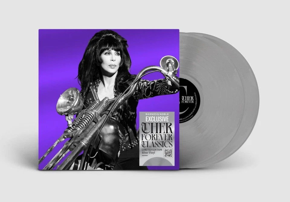 Cher Vinyl Forever Record Silver Opaque LP