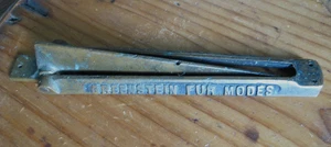 GREENSTEIN FELLMODI MASSIV MESSING FELLSPANNER ANTIK - Bild 1 von 4