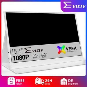 2025 Portable Monitor 15,6 Zoll 1080P Tragbarer Monitor Für Gaming FHD 1080P DE - Bild 1 von 24