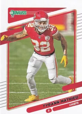 2021 Donruss #119 Tyrann Mathieu Kansas City Chiefs Football - Image 1 of 2