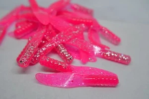 JASONS CRAPPIE FLOPPERS 2" 30 PK CRAPPIE LURES JIGS              PINK SHINER LAM - Picture 1 of 1