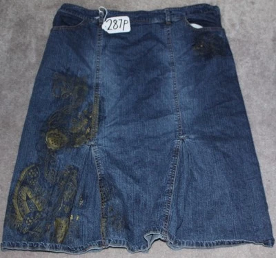 Falda SUSAN BRISTOL JEAN - Talla -10P - W30 X L26. ETIQUETA NO. 287P Foto 1 de 4