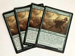 Rhonas's Stalwart (4) Hour of Devastation NM MTG Magic the Gathering - Picture 1 of 1
