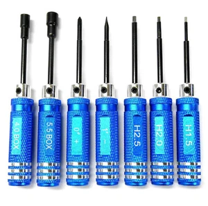 T10003 Hexagon Socket Tool Kit 1.5mm 2mm 2.5mm Socket Box 4mm 5.5mm Driver - Picture 1 of 1