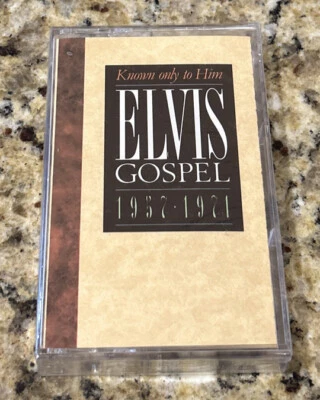 ELVIS GOSPEL 1957-1971 KNOWN ONLY TO HIM CASSETTE RCA 9586-4 NEW & SEALED - Image 1 of 3