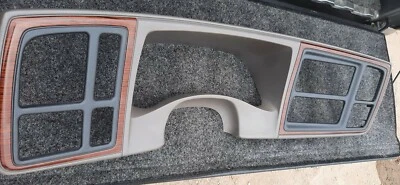 🔥⭐ 2002 SOLO CADILLAC ESCALADE SINGLE 1.5" DIN TABLERO BISEL MOLDURA PANEL MADERA  Foto 1 de 4