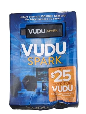 Vudu Spark 数字流媒体播放器 - 全新,凹陷盒 — 第 1/2 张图片