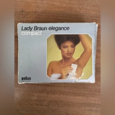 Винтажная 70-х Lady Braun 5660 элегантность косметическая электрическая бритва с чехлом - Изображение 1 из 4