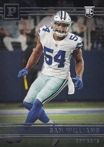2022 Panini Chronicles Panini #PA-29 - Sam Williams (RC) - Dallas Cowboys Rookie - Bild 1 von 2