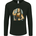Mona Lifter Funny Gym Bodybuilding Workout Mens Long Sleeve T-Shirt