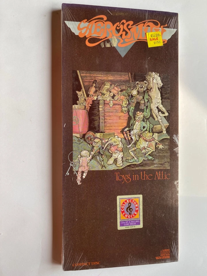 Aerosmith - Toys In The Attic - CD 1988 Original US - Columbia - CK33479