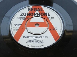 ORANGE BICYCLE  GOODBYE STRANGER 1971 45 REGAL ZONOPHONE DEMO RZ 3029 - Bild 1 von 6