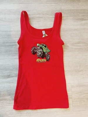 Monster Truck King Sling Extreme Muddin Monster Machine Women's Tank Top XS NWT - Image 1 of 4