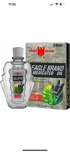 Eagle Brand Medicated Oil- lavender 1- 24ml bottle Penetrating Pain Relief - New - Picture 1 of 1