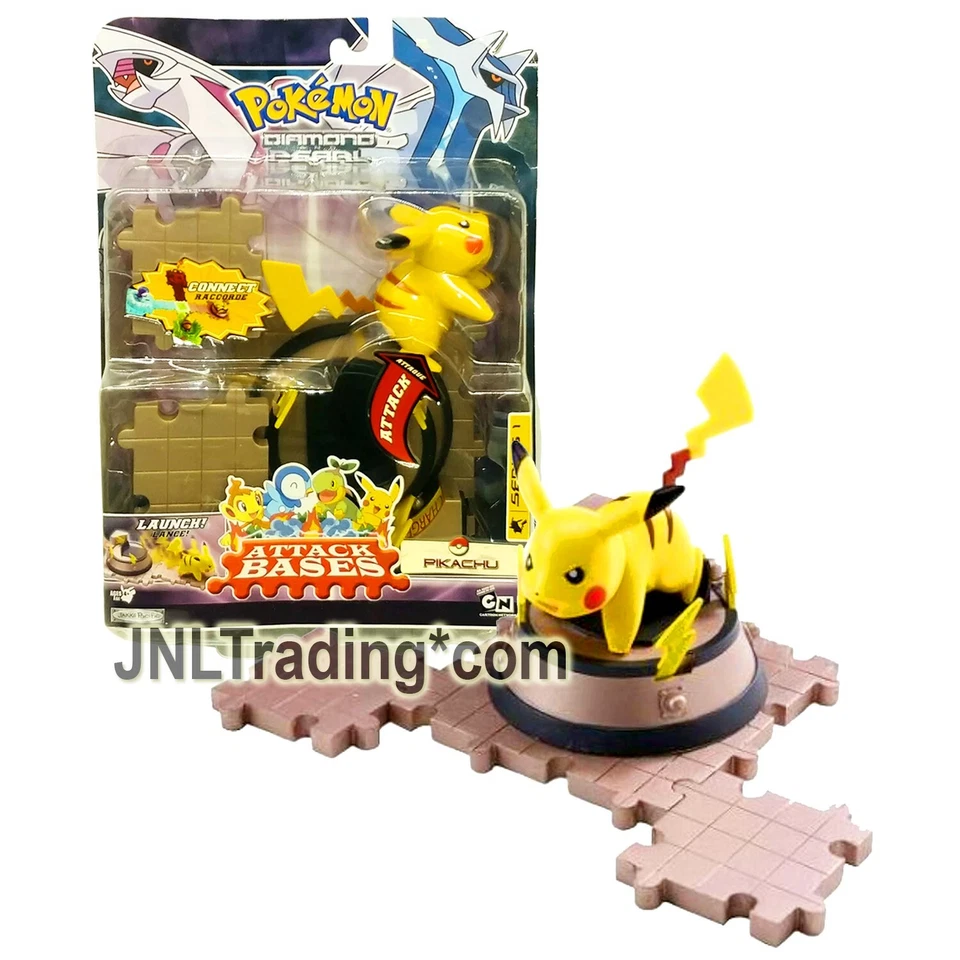 2007 Pokemon Attack Bases Series 1 Turtwig Diamond Pearl Jakks Pacific