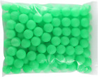 Plain Colour Ping Pong Table Tennis Balls 40mm No Logos Green Pack Of 25