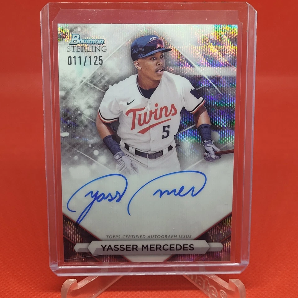 2023 Bowman Sterling Baseball Rookie Prospect Auto's (Pick-A-Player) New 11/28 - Image 1 of 1