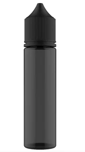 Chubby Gorilla 60ML PET Unicorn Bottle | REUSABLE | BLACK - Choose Your Quantity - Picture 1 of 7