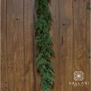 67/88" Real Touch Cedar Garland/Vines For Wedding/Greenery/Wedding Centerpieces/ - Bild 1 von 8