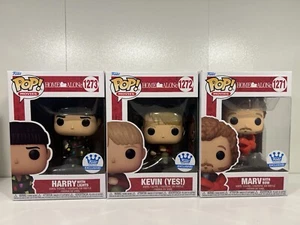 Funko Pop! HOME ALONE Funko Exclusive Set MARV #1271, KEVIN #1272 & HARRY #1273 - Picture 1 of 6