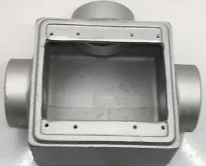 FDT-2-150 APPLETON FD BOX DEEP T-STYLE 1-1/2" 2 GANG - Picture 1 of 3