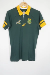 Maglia maglia rugby casa Sudafrica 2015/2016 Asics Springboks taglia small - Foto 1 di 8