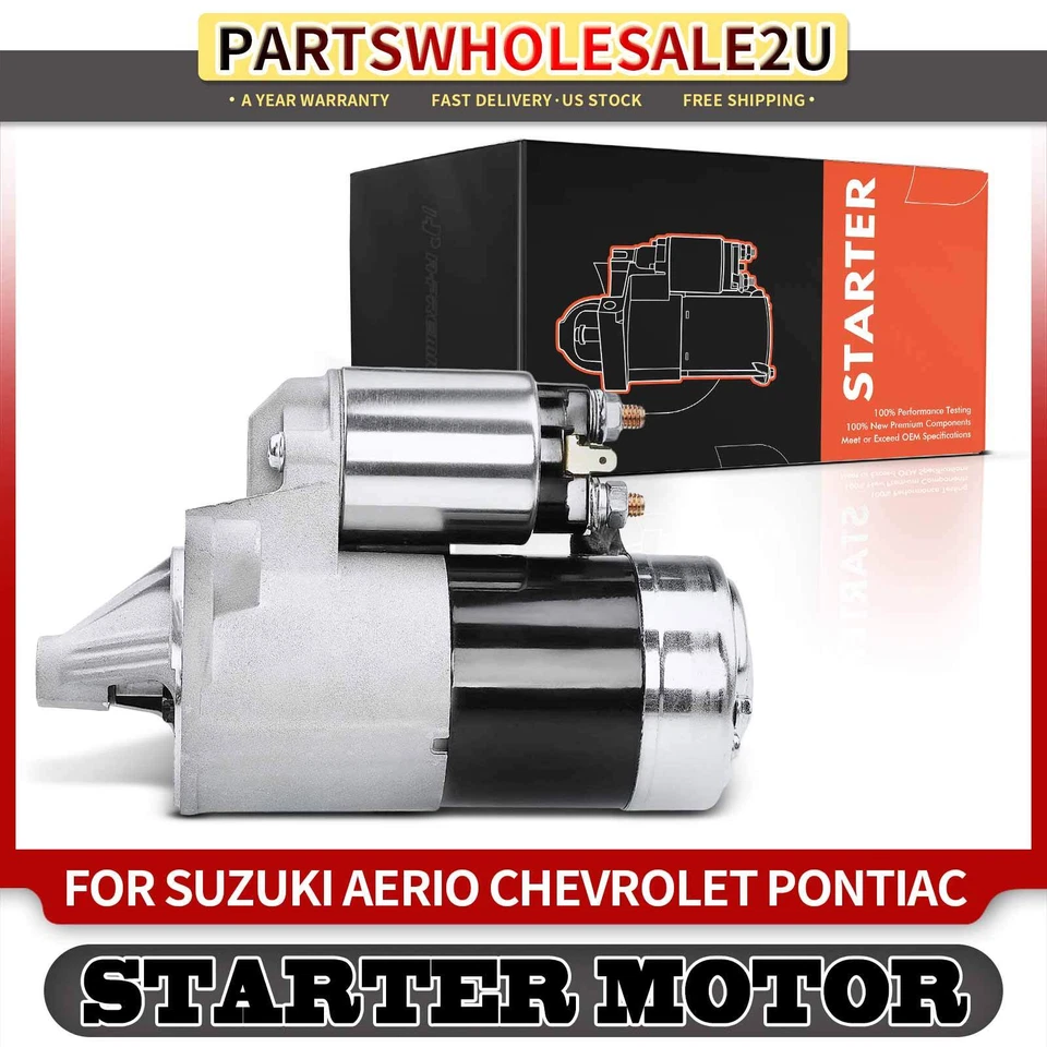 Стартер для Suzuki Aerio Esteem Chevrolet Geo Pontiac 12 В 1,2 кВт CW 8 зубьев - Изображение 1 из 4