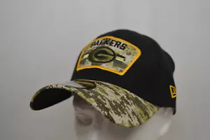 CAPPELLO SALUTO AL SERVIZIO New Era 39THIRTY ADULT Green Bay Packers 2021 Tg. M/L NUOVO - Foto 1 di 7