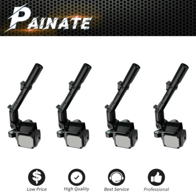4X OEM Ignition Coil Pack for Mercedes-Benz C300 CLA250 E300 2.0L UF734 UF820 Foto 1 de 4