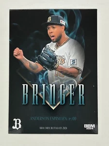 Tarjeta regular jugador venezolano ANDERSON ESPINOZA BBM ORIX Buffaloes 2024 #B79 - Imagen 1 de 2