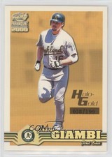 2000 Pacific Paramount Holo-Gold /199 Jason Giambi #168