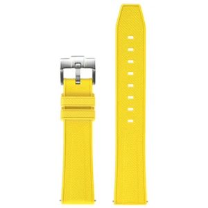 20MM Watch Strap Fluorine Rubber Watch Bands For Omega X Swatch Waterproof - Picture 1 of 32