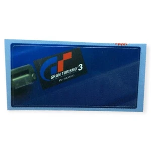 Sony PlayStation 2 PS2 Gran Turismo 3 A-Spec 2001 Vintage Memory Card Sticker - Picture 1 of 1