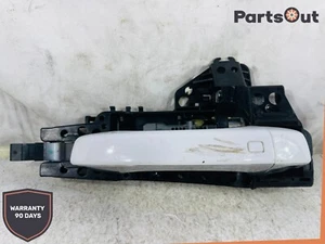 2013-2018 Audi Q3 Front Right Passenger Door Handle White Outside Exterior OEM - Picture 1 of 9