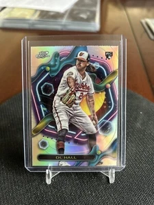 2023 Topps Cromo Cósmico Dj Hall Plata y Base Garrett Mitchell - Imagen 1 de 2