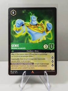 Carte LORCANA FR - Chapitre 1 76/204	Génie - Rare non Foil Neuf - Picture 1 of 2