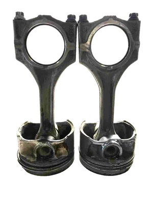 Поршневое кольцо и соединительный шток двигателя 1997 BMW 528I 2 шт в сборе б/у - Изображение 1 из 4