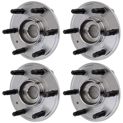 4-Wheel Set Wheel Hubs Front & Rear Driver Passenger Side for Chevy Left Right - Image 1 of 4