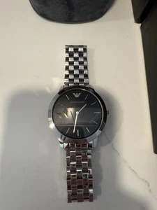 Emporio Armani Stainless Watch For Men Dino Slim Large AR1744 - Picture 1 of 3