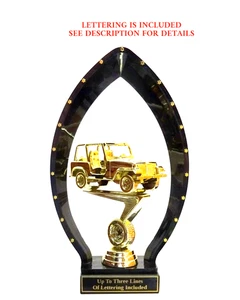 JEEP TROPHY JEEPS BLACK ARCH - Picture 1 of 4