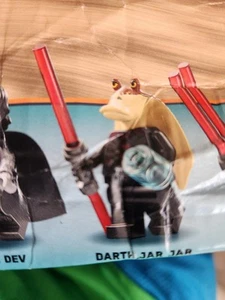 LEGO STAR WARS DARTH JAR JAR MINIFIGURE NEW FROM SEALED DARK FALCON SET 75389 - Picture 1 of 4