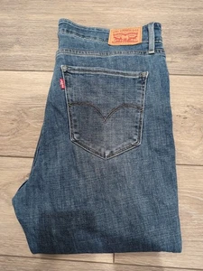 Levi's DAMENJEANS GRÖSSE 32 x 32 BLAU 725 HOHER BUND BOOTCUT STRETCH TASCHE GEBRAUCHT, IN EINWANDFREIEM ZUSTAND - Bild 1 von 13